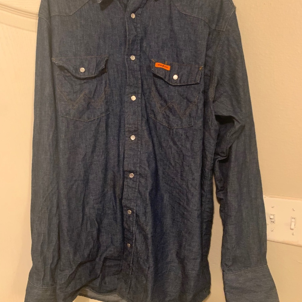 Wrangler fire resistant shirt xl-tal